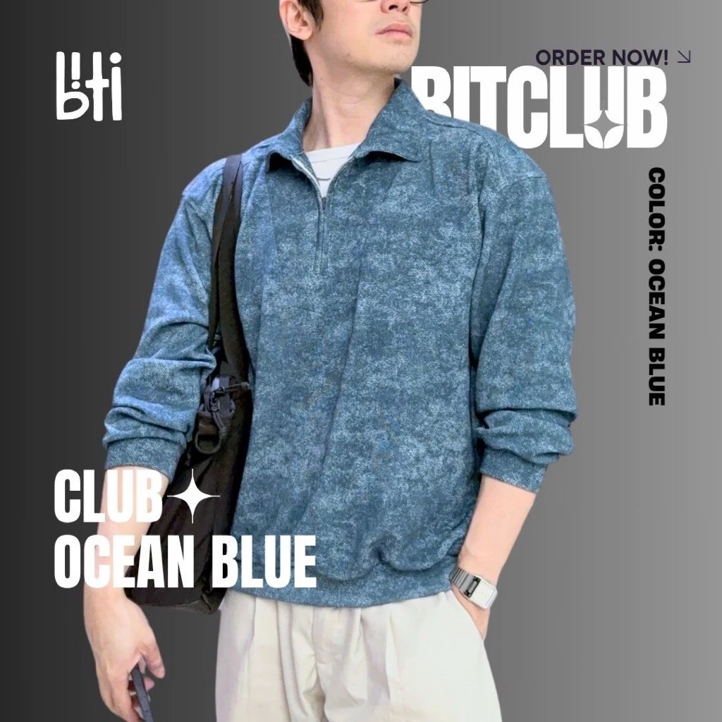 Bitclub Polo Halfzip Shirt
